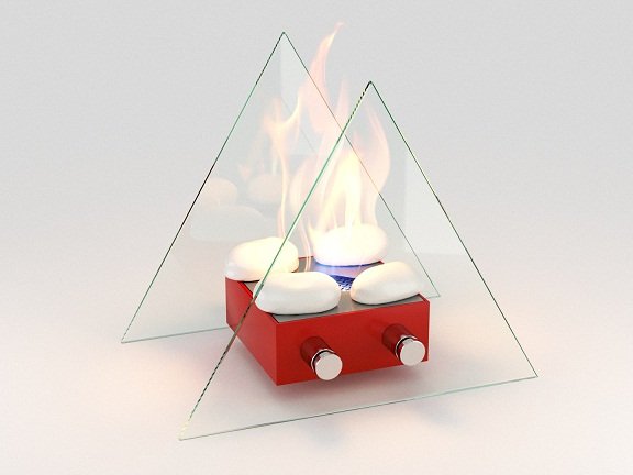 Настольный биокамин Lux Fire Вулкан M КН-0017М-06