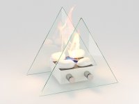 Настольный биокамин Lux Fire Вулкан M КН-0017М-06