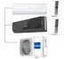 Мульти сплит-система на 2 комнаты 25+25 м2 Haier AS09NS6ERA-W/AS09NS6ERA-B/2U40S2SM1FA Lightera Super Match