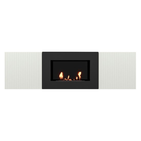 Тумба с биокамином Firelight BFP/P-1400L белый