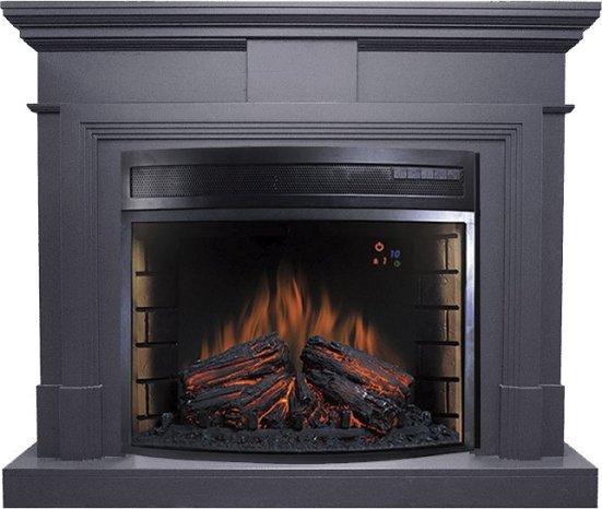 Каминокомплект Royal Flame Coventry серый графит с очагом Dioramic 28 LED FX