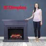 Каминокомплект Dimplex Bergen (Разборный) с очагом XHD23L-INT белый с черным