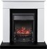 Каминокомплект Royal Flame Bergen c очагом Fobos FX Black черно-белый