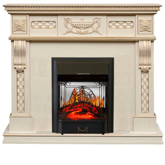 Каминокомплект Royal Flame Corsica c очагом Majestic FX M Black