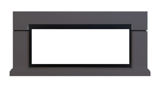 Портал Interflame Гранд под очаг FreeSpace 40 LED FX QZ графит